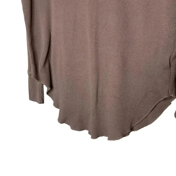 Babaton Thermal Cowlneck  Dusty rose pink/Taupe Size Small - Picture 10 of 10